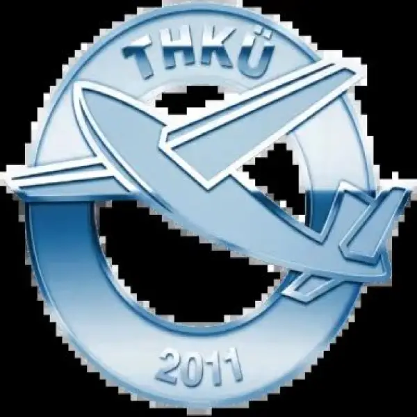 Turk Hava Kurumu Universitesi logosu